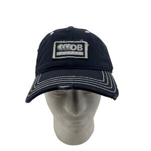 OB Golf Sports Management Hat Mens Adjustable Baseball Cap Distressed Cotton